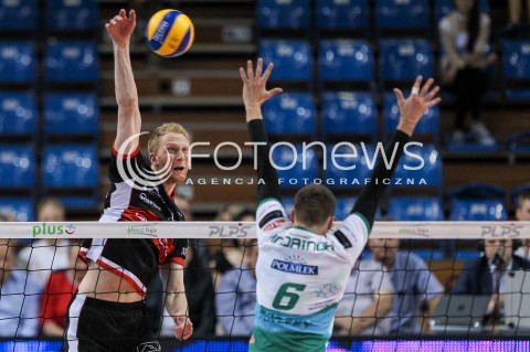  22.04.2018 RZESZOW<br />SIATKOWKA PLUSLIGA 2017/2018 MEN VOLLEYBALL POLAND POLISH PLUS LIGA LEAGUE SEASON 2017/2018<br />FAZA PLAY-OFF - CWIERCFINAL - 3. MECZ<br />MECZ ASSECO RESOVIA RZESZOW - INDYKPOL AZS OLSZTYN <br />N/Z JAKUB JAROSZ <br /> 