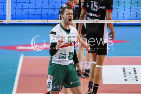  22.04.2018 RZESZOW<br />SIATKOWKA PLUSLIGA 2017/2018 MEN VOLLEYBALL POLAND POLISH PLUS LIGA LEAGUE SEASON 2017/2018<br />FAZA PLAY-OFF - CWIERCFINAL - 3. MECZ<br />MECZ ASSECO RESOVIA RZESZOW - INDYKPOL AZS OLSZTYN <br />N/Z ROBBERT ANDRINGA RADOSC EMOCJE SYLWETKA <br /> 
