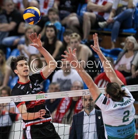  22.04.2018 RZESZOW<br />SIATKOWKA PLUSLIGA 2017/2018 MEN VOLLEYBALL POLAND POLISH PLUS LIGA LEAGUE SEASON 2017/2018<br />FAZA PLAY-OFF - CWIERCFINAL - 3. MECZ<br />MECZ ASSECO RESOVIA RZESZOW - INDYKPOL AZS OLSZTYN <br />N/Z ALEKSANDER SLIWKA <br /> 