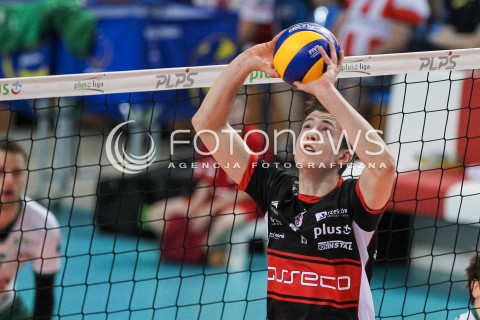  22.04.2018 RZESZOW<br />SIATKOWKA PLUSLIGA 2017/2018 MEN VOLLEYBALL POLAND POLISH PLUS LIGA LEAGUE SEASON 2017/2018<br />FAZA PLAY-OFF - CWIERCFINAL - 3. MECZ<br />MECZ ASSECO RESOVIA RZESZOW - INDYKPOL AZS OLSZTYN <br />N/Z MICHAL KEDZIERSKI SYLWETKA <br /> 