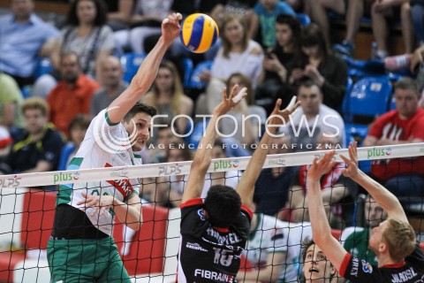  22.04.2018 RZESZOW<br />SIATKOWKA PLUSLIGA 2017/2018 MEN VOLLEYBALL POLAND POLISH PLUS LIGA LEAGUE SEASON 2017/2018<br />FAZA PLAY-OFF - CWIERCFINAL - 3. MECZ<br />MECZ ASSECO RESOVIA RZESZOW - INDYKPOL AZS OLSZTYN <br />N/Z MILOSZ ZNISZCZOL <br /> 