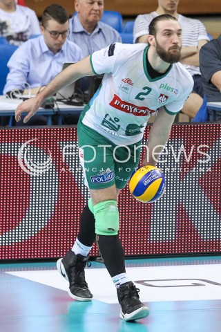  22.04.2018 RZESZOW<br />SIATKOWKA PLUSLIGA 2017/2018 MEN VOLLEYBALL POLAND POLISH PLUS LIGA LEAGUE SEASON 2017/2018<br />FAZA PLAY-OFF - CWIERCFINAL - 3. MECZ<br />MECZ ASSECO RESOVIA RZESZOW - INDYKPOL AZS OLSZTYN <br />N/Z JAN HADRAVA SYLWETKA <br /> 