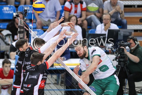  22.04.2018 RZESZOW<br />SIATKOWKA PLUSLIGA 2017/2018 MEN VOLLEYBALL POLAND POLISH PLUS LIGA LEAGUE SEASON 2017/2018<br />FAZA PLAY-OFF - CWIERCFINAL - 3. MECZ<br />MECZ ASSECO RESOVIA RZESZOW - INDYKPOL AZS OLSZTYN <br />N/Z JAN HADRAVA <br /> 