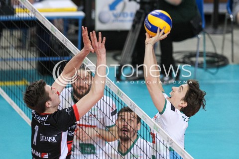  22.04.2018 RZESZOW<br />SIATKOWKA PLUSLIGA 2017/2018 MEN VOLLEYBALL POLAND POLISH PLUS LIGA LEAGUE SEASON 2017/2018<br />FAZA PLAY-OFF - CWIERCFINAL - 3. MECZ<br />MECZ ASSECO RESOVIA RZESZOW - INDYKPOL AZS OLSZTYN <br />N/Z TOMAS ROUSSEAUX MICHAL KEDZIERSKI <br /> 