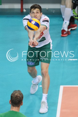  22.04.2018 RZESZOW<br />SIATKOWKA PLUSLIGA 2017/2018 MEN VOLLEYBALL POLAND POLISH PLUS LIGA LEAGUE SEASON 2017/2018<br />FAZA PLAY-OFF - CWIERCFINAL - 3. MECZ<br />MECZ ASSECO RESOVIA RZESZOW - INDYKPOL AZS OLSZTYN <br />N/Z MILOSZ ZNISZCZOL SYLWETKA <br /> 