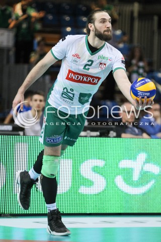  22.04.2018 RZESZOW<br />SIATKOWKA PLUSLIGA 2017/2018 MEN VOLLEYBALL POLAND POLISH PLUS LIGA LEAGUE SEASON 2017/2018<br />FAZA PLAY-OFF - CWIERCFINAL - 3. MECZ<br />MECZ ASSECO RESOVIA RZESZOW - INDYKPOL AZS OLSZTYN <br />N/Z JAN HADRAVA SYLWETKA <br /> 