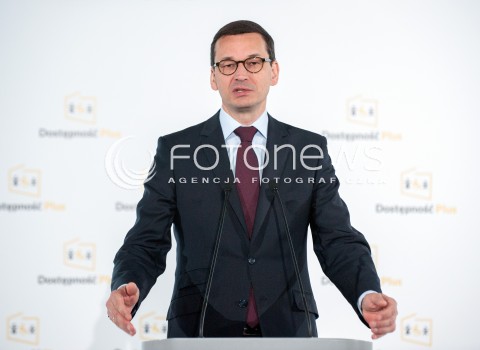  23.04.2018 WARSZAWA<br />KONFERENCJA PROGRAM DOSTEPNOSC PLUS 2018-2025<br />N/Z PREMIER MATEUSZ MORAWIECKI<br /> 