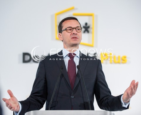  23.04.2018 WARSZAWA<br />KONFERENCJA PROGRAM DOSTEPNOSC PLUS 2018-2025<br />N/Z PREMIER MATEUSZ MORAWIECKI<br /> 