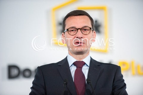  23.04.2018 WARSZAWA<br />KONFERENCJA PROGRAM DOSTEPNOSC PLUS 2018-2025<br />N/Z PREMIER MATEUSZ MORAWIECKI<br /> 