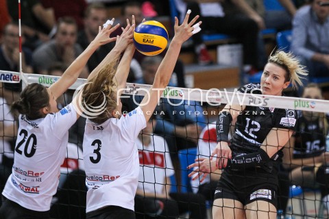  23.04.2018 RZESZOW <br />SIATKOWKA LIGA SIATKOWKI KOBIET LSK 2017/2018 WOMEN VOLLEYBALL POLAND POLISH LEAGUE <br />FAZA PLAYOFF - POLFINAL - 3. MECZ<br />MECZ DEVELOPRES SKYRES RZESZOW - LKS COMMERCECON LODZ <br />N/Z IZABELA KOWALINSKA <br /> 