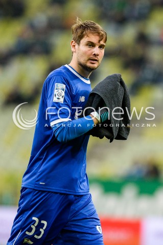  23.04.2018 GDANSK<br />PILKA NOZNA - EKSTRAKLASA SEZON 2017/2018<br />MECZ LECHIA GDANSK - CRACOVIA KRAKOW<br />N/Z OLIVER ZELENIKA PORTRET SYLWETKA<br /> 