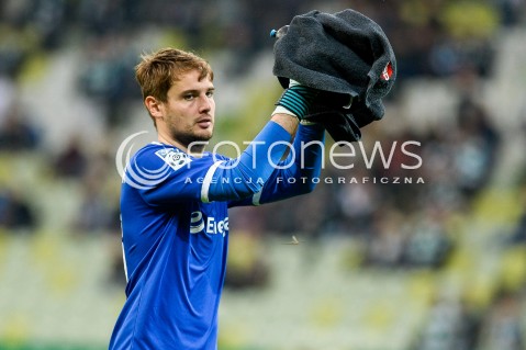  23.04.2018 GDANSK<br />PILKA NOZNA - EKSTRAKLASA SEZON 2017/2018<br />MECZ LECHIA GDANSK - CRACOVIA KRAKOW<br />N/Z OLIVER ZELENIKA PORTRET SYLWETKA<br /> 