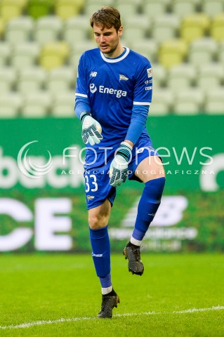  23.04.2018 GDANSK<br />PILKA NOZNA - EKSTRAKLASA SEZON 2017/2018<br />MECZ LECHIA GDANSK - CRACOVIA KRAKOW<br />N/Z OLIVER ZELENIKA PORTRET SYLWETKA<br /> 