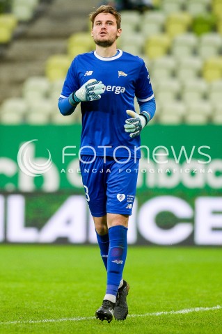  23.04.2018 GDANSK<br />PILKA NOZNA - EKSTRAKLASA SEZON 2017/2018<br />MECZ LECHIA GDANSK - CRACOVIA KRAKOW<br />N/Z OLIVER ZELENIKA PORTRET SYLWETKA<br /> 