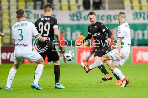  23.04.2018 GDANSK<br />PILKA NOZNA - EKSTRAKLASA SEZON 2017/2018<br />MECZ LECHIA GDANSK - CRACOVIA KRAKOW<br />N/Z MILAN DIMUN<br /> 
