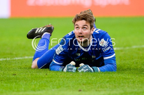  23.04.2018 GDANSK<br />PILKA NOZNA - EKSTRAKLASA SEZON 2017/2018<br />MECZ LECHIA GDANSK - CRACOVIA KRAKOW<br />N/Z OLIVER ZELENIKA SYLWETKA<br /> 