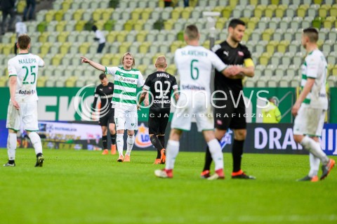  23.04.2018 GDANSK<br />PILKA NOZNA - EKSTRAKLASA SEZON 2017/2018<br />MECZ LECHIA GDANSK - CRACOVIA KRAKOW<br />N/Z MILOS KRASIC<br /> 