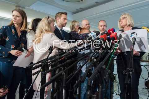  24.04.2018 WARSZAWA SEJM<br />PROTEST NIEPELNOSPRAWNYCH W SEJMIE<br />N/Z JOANNA KOPCINSKA<br /> 