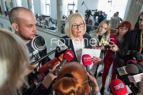  24.04.2018 WARSZAWA SEJM<br />PROTEST NIEPELNOSPRAWNYCH W SEJMIE<br />N/Z JOANNA KOPCINSKA<br /> 