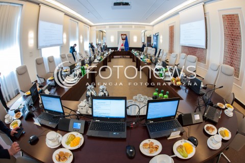  26.04.2018 WARSZAWA<br />POSIEDZENIE RADY MINISTROW<br />N/Z SALA OBRAD WIDOK VIEW<br /> 