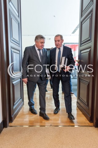  26.04.2018 WARSZAWA<br />POSIEDZENIE RADY MINISTROW<br />N/Z HENRYK KOWALCZYK KRZYSZTOF JURGIEL<br /> 