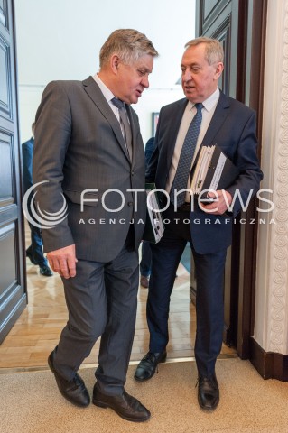  26.04.2018 WARSZAWA<br />POSIEDZENIE RADY MINISTROW<br />N/Z HENRYK KOWALCZYK KRZYSZTOF JURGIEL<br /> 