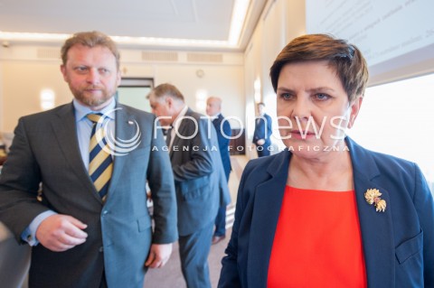  26.04.2018 WARSZAWA<br />POSIEDZENIE RADY MINISTROW<br />N/Z BEATA SZYDLO LUKASZ SZUMOWSKI<br /> 