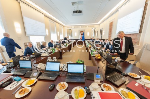  26.04.2018 WARSZAWA<br />POSIEDZENIE RADY MINISTROW<br />N/Z SALA OBRAD WIDOK VIEW<br /> 