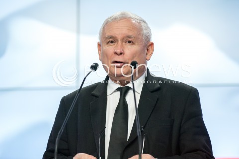  26.04.2018 WARSZAWA<br />PREZENTACJA KANDYDATOW PIS NA PREZYDENTOW MIAST<br />N/Z JAROSLAW KACZYNSKI<br /> 