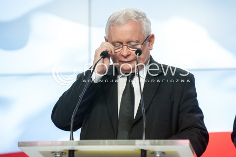  26.04.2018 WARSZAWA<br />PREZENTACJA KANDYDATOW PIS NA PREZYDENTOW MIAST<br />N/Z JAROSLAW KACZYNSKI<br /> 