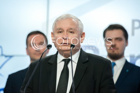  26.04.2018 WARSZAWA<br />PREZENTACJA KANDYDATOW PIS NA PREZYDENTOW MIAST<br />N/Z JAROSLAW KACZYNSKI<br /> 