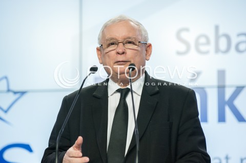  26.04.2018 WARSZAWA<br />PREZENTACJA KANDYDATOW PIS NA PREZYDENTOW MIAST<br />N/Z JAROSLAW KACZYNSKI<br /> 