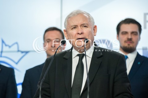  26.04.2018 WARSZAWA<br />PREZENTACJA KANDYDATOW PIS NA PREZYDENTOW MIAST<br />N/Z JAROSLAW KACZYNSKI <br /> 