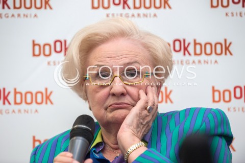  26.04.2018 WARSZAWA<br />PROFESOR EWA LETOWSKA W KSIEGARNI<br />N/Z EWA LETOWSKA<br /> 