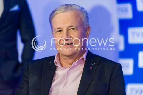  26.04.2018 WARSZAWA<br />BRIEFING PREZESA TVP JACKA KURSKIEGO DOTYCZACY ZAKUPU PRAW SPORTOWYCH<br />N/Z APOLONIUSZ TAJNER<br /> 