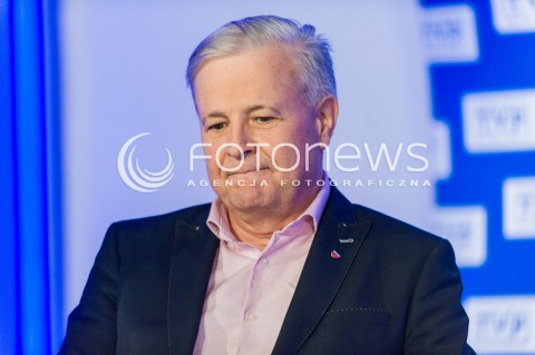  26.04.2018 WARSZAWA<br />BRIEFING PREZESA TVP JACKA KURSKIEGO DOTYCZACY ZAKUPU PRAW SPORTOWYCH<br />N/Z APOLONIUSZ TAJNER<br /> 