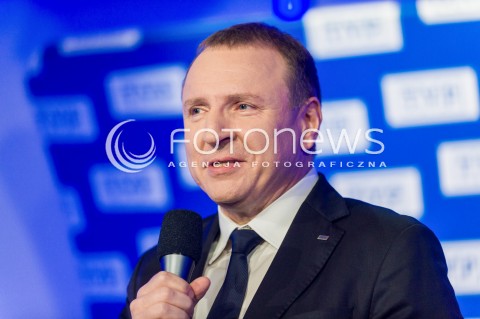  26.04.2018 WARSZAWA<br />BRIEFING PREZESA TVP JACKA KURSKIEGO DOTYCZACY ZAKUPU PRAW SPORTOWYCH<br />N/Z PREZES TVP JACEK KURSKI<br /> 