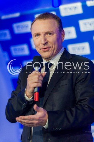  26.04.2018 WARSZAWA<br />BRIEFING PREZESA TVP JACKA KURSKIEGO DOTYCZACY ZAKUPU PRAW SPORTOWYCH<br />N/Z PREZES TVP JACEK KURSKI<br /> 
