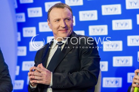  26.04.2018 WARSZAWA<br />BRIEFING PREZESA TVP JACKA KURSKIEGO DOTYCZACY ZAKUPU PRAW SPORTOWYCH<br />N/Z PREZES TVP JACEK KURSKI<br /> 