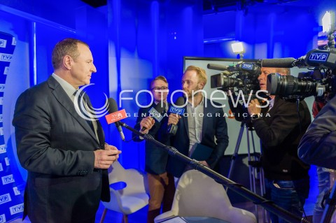  26.04.2018 WARSZAWA<br />BRIEFING PREZESA TVP JACKA KURSKIEGO DOTYCZACY ZAKUPU PRAW SPORTOWYCH<br />N/Z PREZES TVP JACEK KURSKI<br /> 