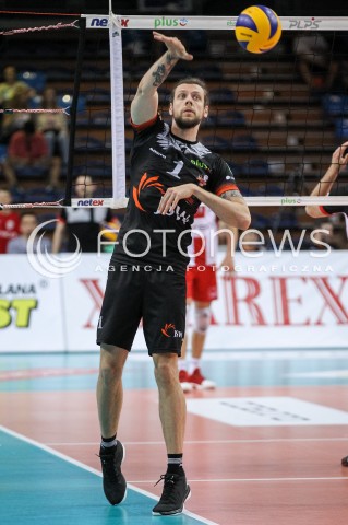 28.04.2018 RZESZOW <br />SIATKOWKA PLUS LIGA 2017/2018 MEN VOLLEYBALL POLAND POLISH PLUSLIGA LEAGUE SEASON 2017/2018 <br />MECZ O 5. MIEJSCE - MECZ NR 2<br />MECZ ASSECO RESOVIA RZESZOW - JASTRZEBSKI WEGIEL <br />N/Z PATRYK STRZEZEK SYLWETKA <br /> 