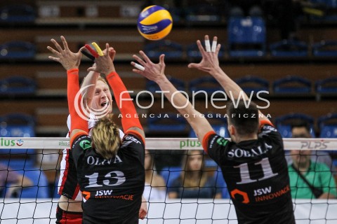  28.04.2018 RZESZOW <br />SIATKOWKA PLUS LIGA 2017/2018 MEN VOLLEYBALL POLAND POLISH PLUSLIGA LEAGUE SEASON 2017/2018 <br />MECZ O 5. MIEJSCE - MECZ NR 2<br />MECZ ASSECO RESOVIA RZESZOW - JASTRZEBSKI WEGIEL <br />N/Z JAKUB JAROSZ <br /> 