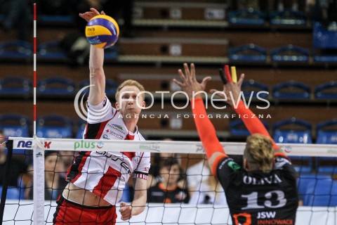  28.04.2018 RZESZOW <br />SIATKOWKA PLUS LIGA 2017/2018 MEN VOLLEYBALL POLAND POLISH PLUSLIGA LEAGUE SEASON 2017/2018 <br />MECZ O 5. MIEJSCE - MECZ NR 2<br />MECZ ASSECO RESOVIA RZESZOW - JASTRZEBSKI WEGIEL <br />N/Z JAKUB JAROSZ <br /> 