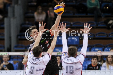  28.04.2018 RZESZOW <br />SIATKOWKA PLUS LIGA 2017/2018 MEN VOLLEYBALL POLAND POLISH PLUSLIGA LEAGUE SEASON 2017/2018 <br />MECZ O 5. MIEJSCE - MECZ NR 2<br />MECZ ASSECO RESOVIA RZESZOW - JASTRZEBSKI WEGIEL <br />N/Z MACIEJ MUZAJ <br /> 