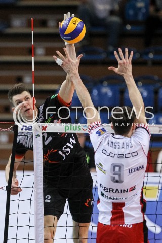  28.04.2018 RZESZOW <br />SIATKOWKA PLUS LIGA 2017/2018 MEN VOLLEYBALL POLAND POLISH PLUSLIGA LEAGUE SEASON 2017/2018 <br />MECZ O 5. MIEJSCE - MECZ NR 2<br />MECZ ASSECO RESOVIA RZESZOW - JASTRZEBSKI WEGIEL <br />N/Z MACIEJ MUZAJ<br /> 