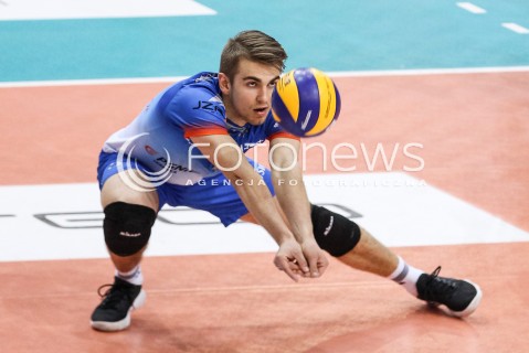  28.04.2018 RZESZOW <br />SIATKOWKA PLUS LIGA 2017/2018 MEN VOLLEYBALL POLAND POLISH PLUSLIGA LEAGUE SEASON 2017/2018 <br />MECZ O 5. MIEJSCE - MECZ NR 2<br />MECZ ASSECO RESOVIA RZESZOW - JASTRZEBSKI WEGIEL <br />N/Z JAKUB POPIWCZAK SYLWETKA <br /> 