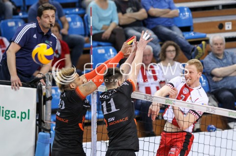  28.04.2018 RZESZOW <br />SIATKOWKA PLUS LIGA 2017/2018 MEN VOLLEYBALL POLAND POLISH PLUSLIGA LEAGUE SEASON 2017/2018 <br />MECZ O 5. MIEJSCE - MECZ NR 2<br />MECZ ASSECO RESOVIA RZESZOW - JASTRZEBSKI WEGIEL <br />N/Z JAKUB JAROSZ <br /> 