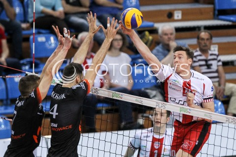  28.04.2018 RZESZOW <br />SIATKOWKA PLUS LIGA 2017/2018 MEN VOLLEYBALL POLAND POLISH PLUSLIGA LEAGUE SEASON 2017/2018 <br />MECZ O 5. MIEJSCE - MECZ NR 2<br />MECZ ASSECO RESOVIA RZESZOW - JASTRZEBSKI WEGIEL <br />N/Z JOCHEN SCHOPS <br /> 