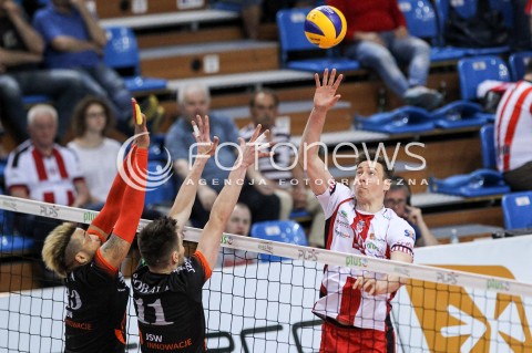  28.04.2018 RZESZOW <br />SIATKOWKA PLUS LIGA 2017/2018 MEN VOLLEYBALL POLAND POLISH PLUSLIGA LEAGUE SEASON 2017/2018 <br />MECZ O 5. MIEJSCE - MECZ NR 2<br />MECZ ASSECO RESOVIA RZESZOW - JASTRZEBSKI WEGIEL <br />N/Z JOCHEN SCHOPS <br /> 