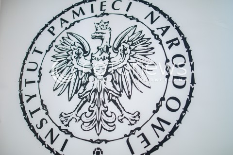  28.04.2018 GDANSK <br />OGOLNOPOLSKIE OBCHODY CZTERDZIESTOLECIA UTWORZENIA WOLNYCH ZWIAZKOW ZAWODOWYCH<br />N/Z LOGO INSTYTUT PAMIECI NARODOWEJ IPN<br /> 